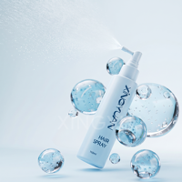 Botol Semprot Tahan Bocor XINGYUAN untuk Perjalanan, Nosel Panjang, Kosong, 80ml 100ml, Botol Kabut Halus untuk Toner Wajah, Parfum