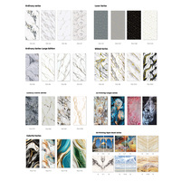 Panneau mural décoratif en PVC de haute qualité, imitation marbre, pour la décoration de la maison et des hôtels, achat en gros, fournisseur à long terme, prise en charge de la conception personnalisée