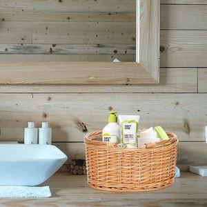 Panier en bois à roulettes pour pique-nique avec kit de corde, meilleur panier en osier pour le mur, paniers anciens de <span class=keywords><strong>Chine</strong></span>, tissu mignon, stock - Product Image 6