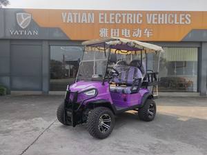 Yatian 2 + 2 सीटर पक्ष द्वारा 4x4 इलेक्ट्रिक गोल्फ कार्ट इलेक्ट्रिक कार - Product Image 5