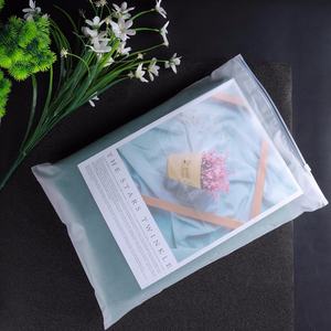 Fabricación personalizada camiseta ropa interior calcetines embalaje barato CPP EVA CPE esmerilado Zip Lock bolsa con logotipo - Product Image 6