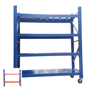 조절 가능한 금속 볼트리스 선반 랙 인기 있는 중형 창고 저장 랙 유닛 무볼트 적층 선반 철제용 - Product Image 5