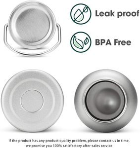 Gobelet de voyage de bouteille d'eau de sport à double paroi en acier inoxydable 304 de haute qualité - Product Image 4