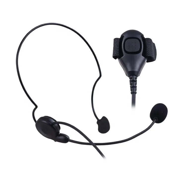 HXKK HX-316-1Behind-the-head walkie talkie headset single side back wear earphone for Aselsan 4700 4400