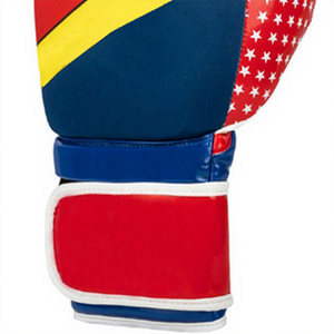 Gants de MMA MUDASSAR SPORTS en cuir, à doigts entiers, avec fermeture auto-agrippante et lacets au poignet, pour adultes, pour l'entraînement de boxe - Product Image 3