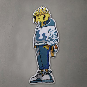 พรมปูพื้นลายการ์ตูนรูป<span class=keywords><strong>หมี</strong></span>น่ารัก งานแฮนด์เมดสั่งทำพิเศษ สำหรับห้องนั่งเล่นเด็ก - Product Image 5