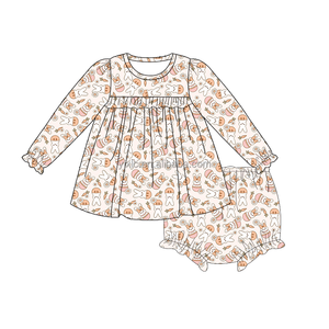 复活节批发竹纤维睡衣 2 件套长袖卡通人物竹纤维睡衣婴儿衣服卡通印花神秘盒 - Product Image 3