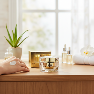 Crema Facial Premium ANJO Snail 50ml, Kbeauty Coreana, Blanqueadora, Nutritiva, Antienvejecimiento, Hidratante, Reafirmante, Mejora de Arrugas - Product Image 3