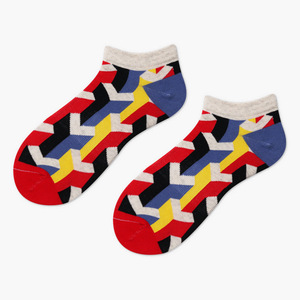 Calcetines invisibles personalizados para hombre, conjunto de <span class=keywords><strong>regalo</strong></span> de colores bonitos coreanos, calcetines mocasines de moda para hombre - Product Image 6