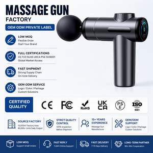 <span class=keywords><strong>Pistolet</strong></span> de Massage Vibrant Portable pour Tissus Profonds et Fascias, Mini Appareil de Percussion Sportif pour Muscles - Product Image 1