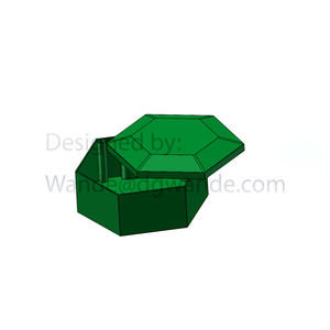 Caja magnética de <span class=keywords><strong>metal</strong></span> con diseño creativo personalizado para joyería - Product Image 2