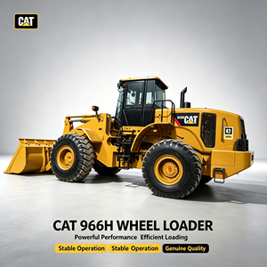 Cargadora de Ruedas Delantera CAT 966H Usada, Pocas Horas de Trabajo, Carga Nominal de 6 Toneladas, Bomba de Motor Original, Lista para Envío, Equipo de Construcción - Product Image 1
