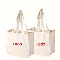 Sacs fourre-tout en toile et coton vierge écologique avec logo personnalisé Sac à provisions en toile de haute qualité pour les cadeaux publicitaires de l'entreprise