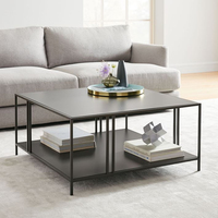 Table console moderne de style nordique européen, meuble convertible en métal pour la maison, pour le salon ou l'entrée