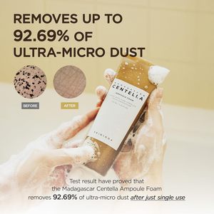 SKIN1004 Centella Double Cleansing Duo: Olio Detergente Leggero 6.76 Fl Oz e Schiuma Detergente in Fiala 4.22 Fl Oz - Set per la Cura del Viso - Product Image 6