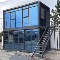 XH Luxueuse maison préfabriquée en conteneur Villa modulaire entièrement meublée de haute qualité