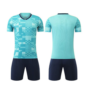 2024专业黄色和绿色足球服定制足球服球衣 - Product Image 3