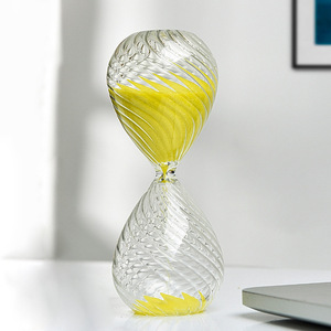 Đồng hồ Cát Thủy Tinh mới 5/15/30 phút đồng hồ cát nhiều màu đồng hồ cát ren đồng hồ gia đình trang trí bàn thủ công Quà Tặng trẻ em - Product Image 3