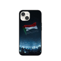 Funda de Teléfono con Mapa de la Bandera de Palestina Impresa en TPU para iPhone 11 12 13 14 15 16 17 Plus Pro Max