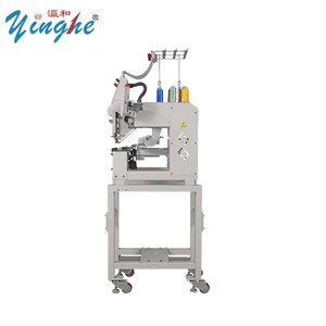 Yinghe Logo etiqueta Industrial computarizado cabeza única 9 agujas Totebag equipado Multineedle camiseta/máquina de bordado de ropa - Product Image 3