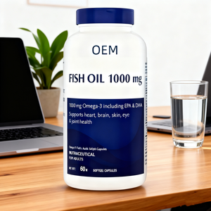 Capsule di Olio di Pesce Omega-3 Raffinato con DHA ed EPA, Integratori per la Salute del Cervello per Adulti - Product Image 6