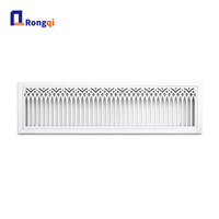 Grille d'aération en aluminium de style gothique, diffuseur de retour d'air amovible pour mur latéral, grille de plafond pour salon