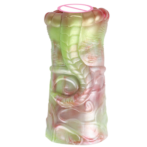 GEEBA Masturbatore Maschile a Forma di Leone, Giocattolo Sessuale con Vagina e Ano Realistici, Coppa per Masturbazione in Silicone per Uomo - Product Image 2