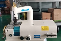 Machine à découper le cuir à couteau rond QS-801, machine à coudre industrielle