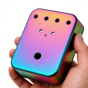 Piezas de Aleación de Aluminio Anodizado Mecanizadas por CNC, Acero Inoxidable de Precisión, Función Personalizable, Carcasa Personalizada para Pedal de Guitarra - Product Image 2