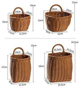 Cesta de Mimbre Ecológica, Color Personalizado, para Ropa, Picnic, Cubierta Plegable de Fieltro, 3 Contenedores para Ropa Sucia en Turquía, Banetón - Product Image 4