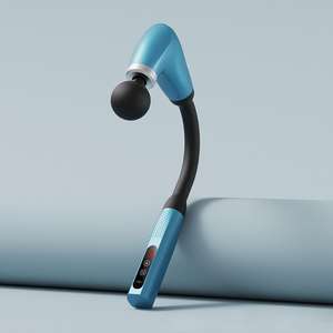 Pistolet de massage électrique haute fréquence transfrontalier en forme de U pour soulager la fatigue musculaire, pistolet de massage des fascias pour les épaules et le cou - Product Image 5