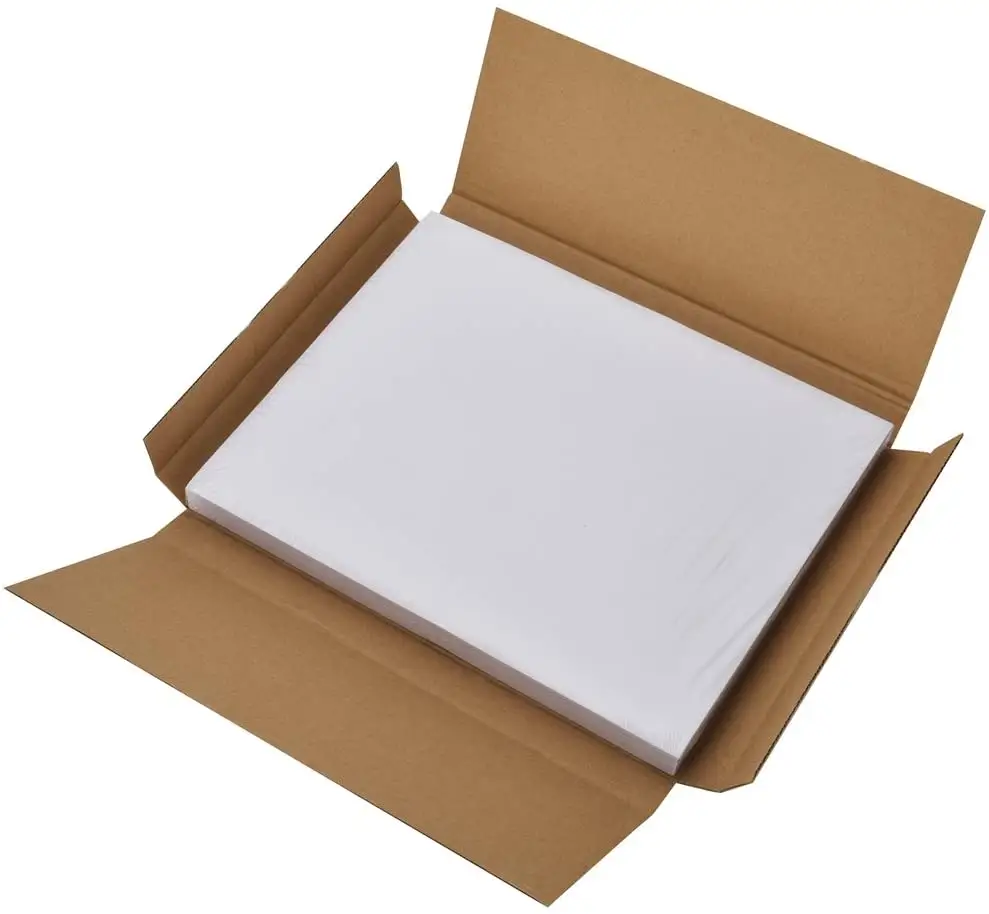 White Color Laser and Inkjet Printers Half Sheet Self-adhesive Shipping Labels Papers Sticker