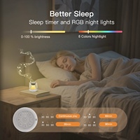 Máquina de Audio personalizada HiFiD, función de bloqueo para niños, entrenamiento para niños, luz nocturna, máquina de ruido blanco para dormir
