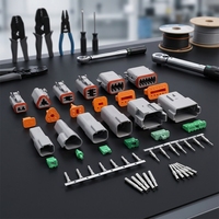 CHENF Alimentation électrique industrielle haute performance résistante à la corrosion, série DT, connecteur 2P 3P 4P 6P 8P 12P, prise 600V
