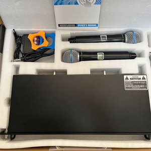 Micrófono Inalámbrico SHU UR24D, Micrófono de Mano para Presentaciones, Micrófono Inalámbrico UHF para <span class=keywords><strong>Karaoke</strong></span> en Casa y Escenario - Product Image 4