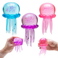 Jouet anti-stress méduse à presser, best-seller transfrontalier, pour la plage et les jeux aquatiques, sensation Internet