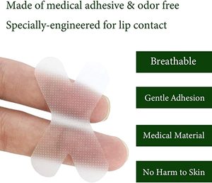 口を密封するためのカスタマイズされた口テープラテックスフリー粘着パッチより良い睡眠口テープいびきを止めるための睡眠ストリップ - Product Image 6
