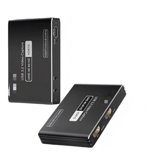 Hardrock Metal 4K60 Live Stream Capture Card with USB/RCA/ for PS5/Switch Phone iPad & Video Capture