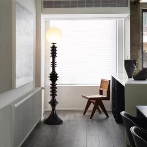 Floor Lamp Nordic Minimalist Design LED Adjustable Height E27 Base Bedroom Living Room Lighting - Product Image 4
