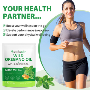 Acentiallabs Bio-Wild-Oregano-Öl Softgel Pflanzenextrakt Schwarzkümmelöl Weichkapseln - Product Image 4