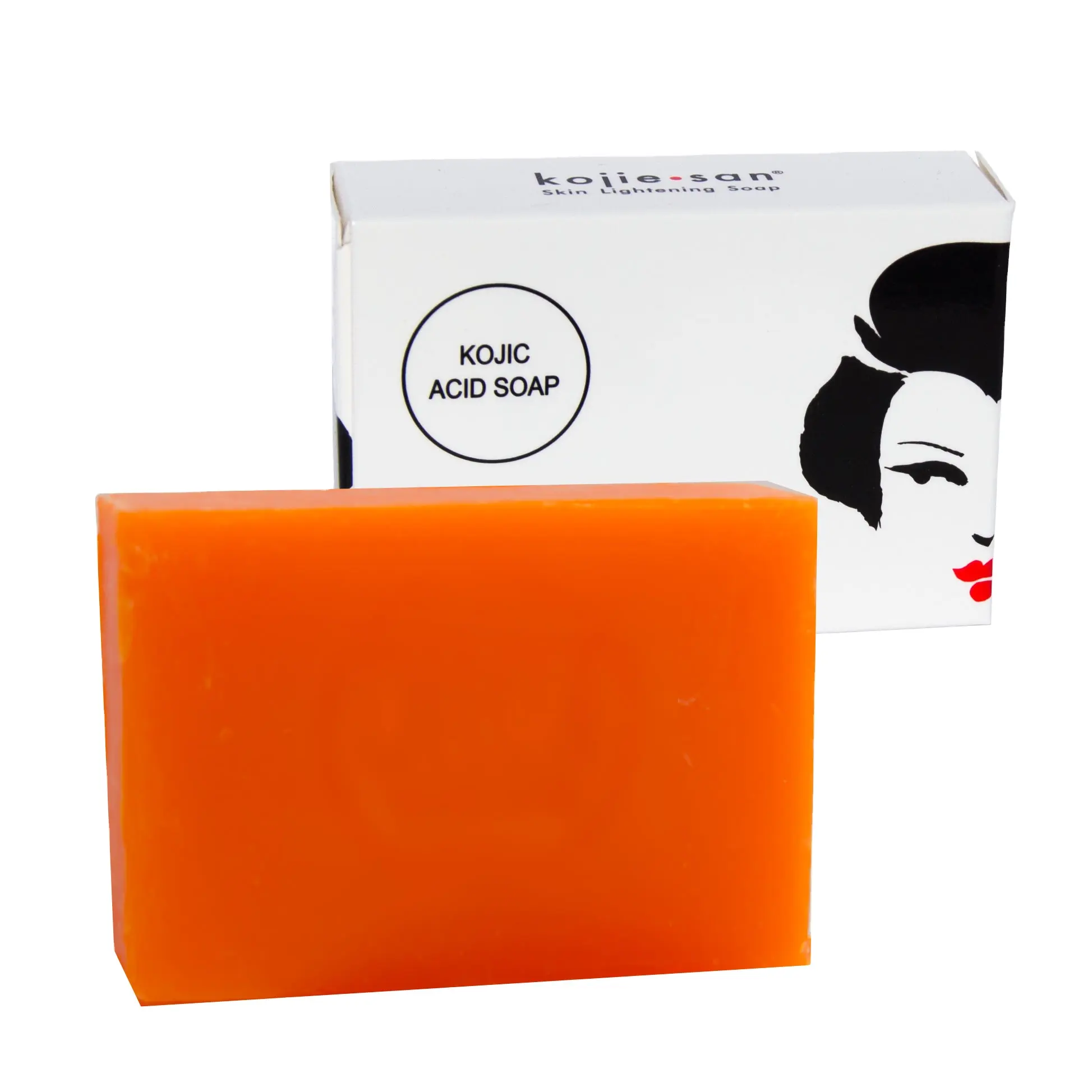 Custom Private Label & Logo Kojic Ácido Clareamento Kojie San Soap Para A Pele Do Corpo Clareamento