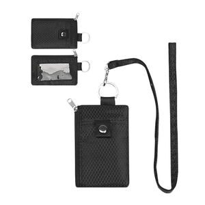 Portefeuille miniature en tissu Oxford avec blocage RFID, porte-cartes multifonctionnel avec porte-clés et cordon <span class=keywords><strong>pour</strong></span> hommes et femmes, idéal <span class=keywords><strong>pour</strong></span> les voyages - Product Image 6