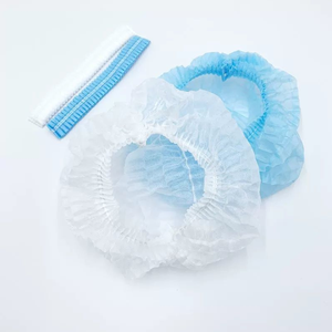 Une variété de couleurs peut être sélectionnée pour les bonnets jetables en tissu non tissé, pour l'industrie <span class=keywords><strong>alimentaire</strong></span>, les usines de transformation <span class=keywords><strong>alimentaire</strong></span>, les bonnets de protection des <span class=keywords><strong>cheveux</strong></span>. - Product Image 2