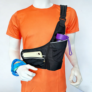 Sac promotionnel personnalisé pour sports <span class=keywords><strong>de</strong></span> plein air, ceinture <span class=keywords><strong>de</strong></span> <span class=keywords><strong>course</strong></span> avec poche pour bouteille d'eau et hydratation, sac banane d'hydratation - Product Image 3