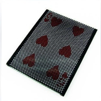 WOW 1.0 Magie Tricks La carte noire magique disparaît Illusion Toy Stage Stunt Props Plastic Close-up Poker