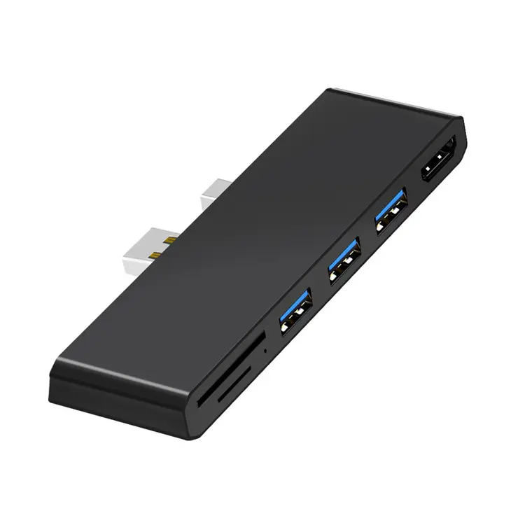for Microsoft Surface USB Hub Pro5 Pro6 Pro2017 USB Expansion HDTV SD TF 6in1 Mini DP External USB Surface Pro 3456
