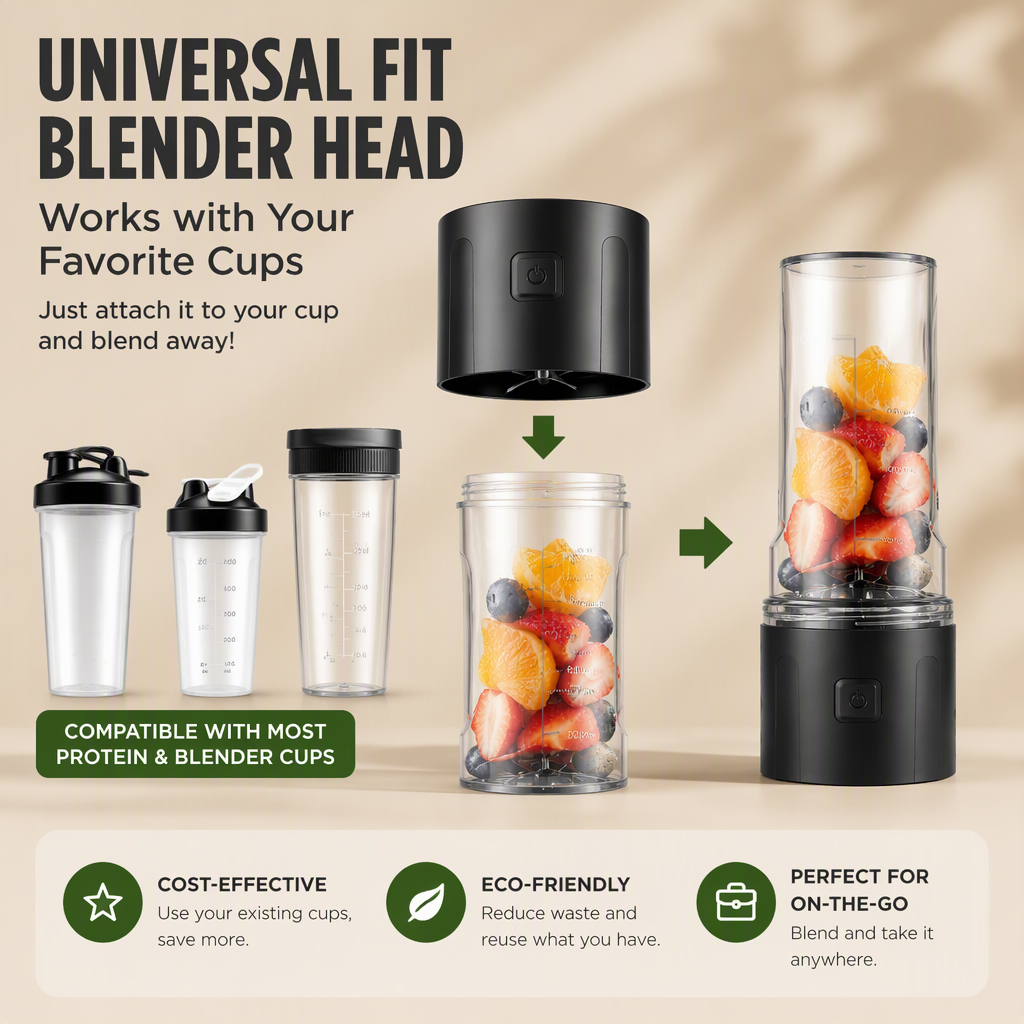 Portable Blender 24oz Vessel Personal Blender-for Shakes & Smoothies BPA Free Leakproof-Lid & Sip Spout USB-C Rechargeable Black · image 4