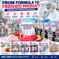 Poudre de mélange de boisson en gros de collagène hydrolysé et d'électrolytes pour la remise en forme (femmes et hommes) 10,6 oz – Soutien à l'hydratation – HALAL HACCP