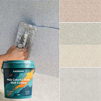 Revêtement mural en pierre Mara Color Stone résistant aux UV, peinture imitation pierre pour terrasse extérieure