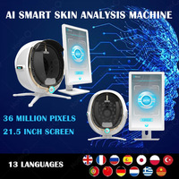 AI 3D Smart Skin Analyzer High-Definition Screen Skin Analyzer 8 Spectrum Indicator Analysis Skin Analyzer